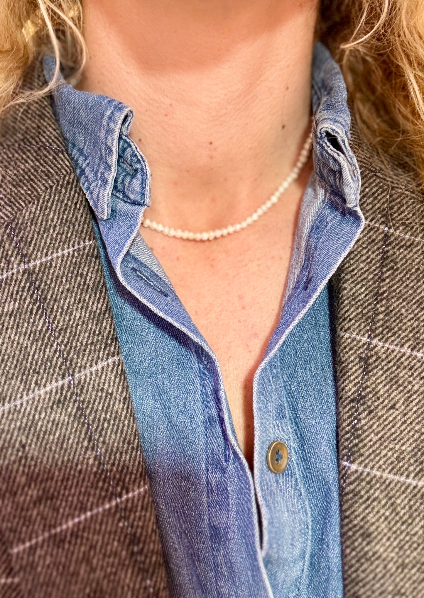 Collier pearl S