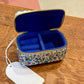 Boite à bijoux Flower bleue