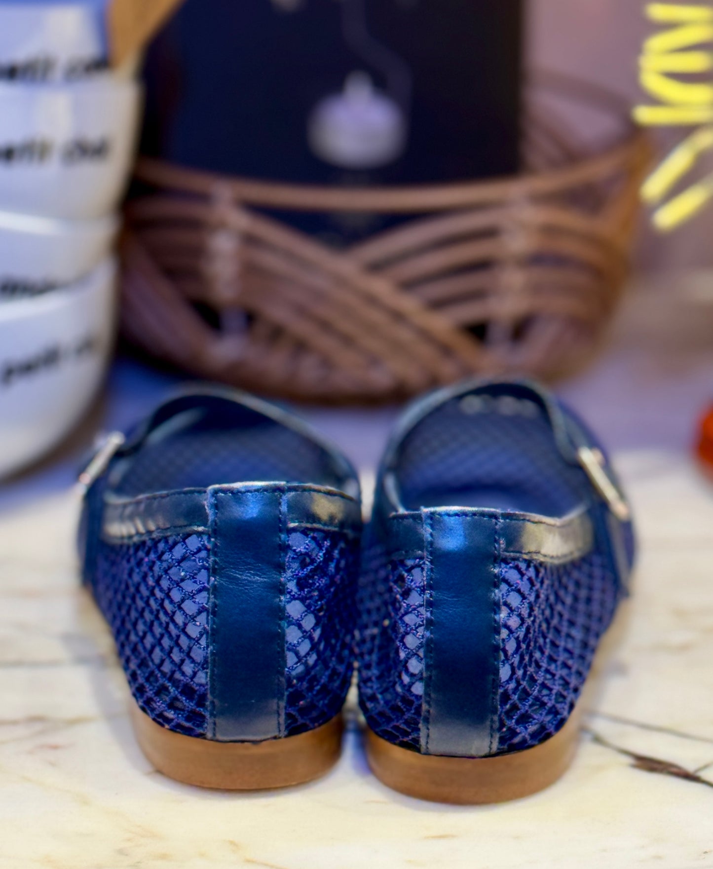 ballerine Filet bleu