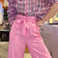 Pantalon Nami rose
