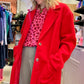 Manteau Marcel Rouge