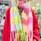 Echarpe Berlingot rose