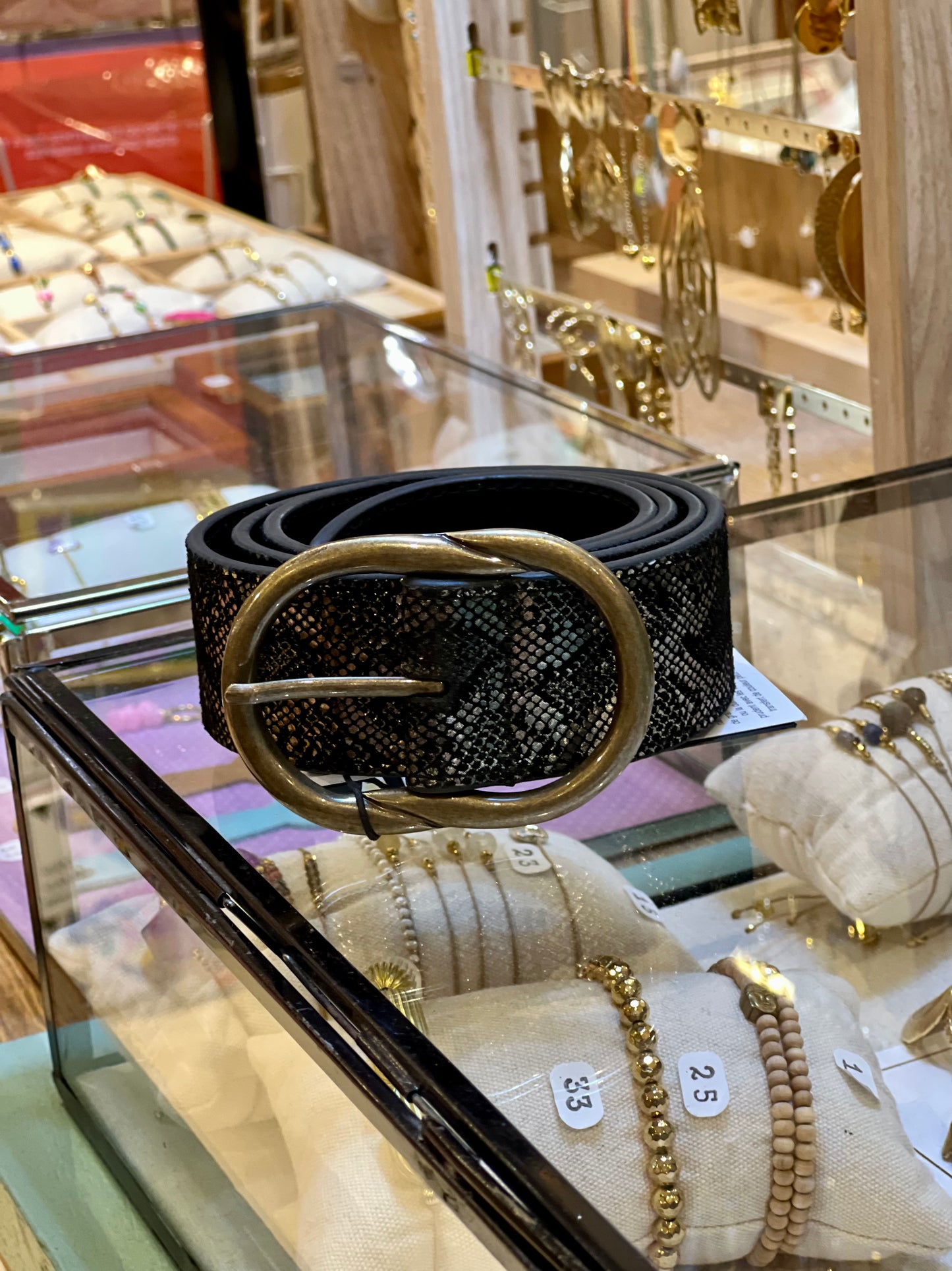 Ceinture tsssss cuir