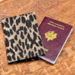 Protège passeport Léopard