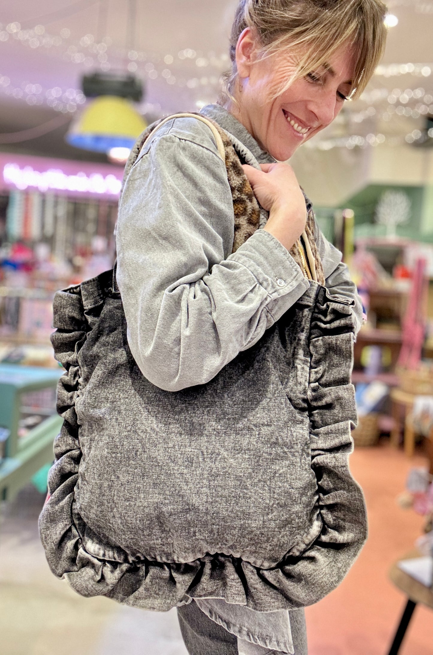 Sac Froufrou gris