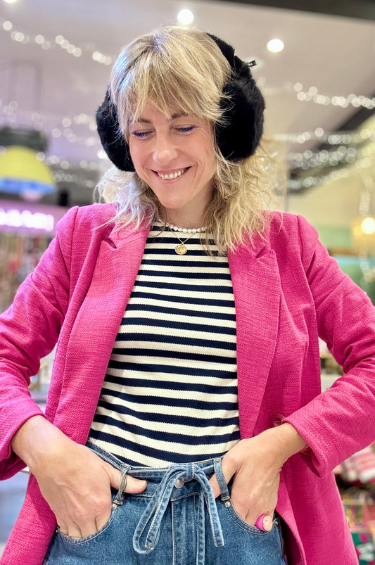 Caches oreilles Soupe aux Choux noir