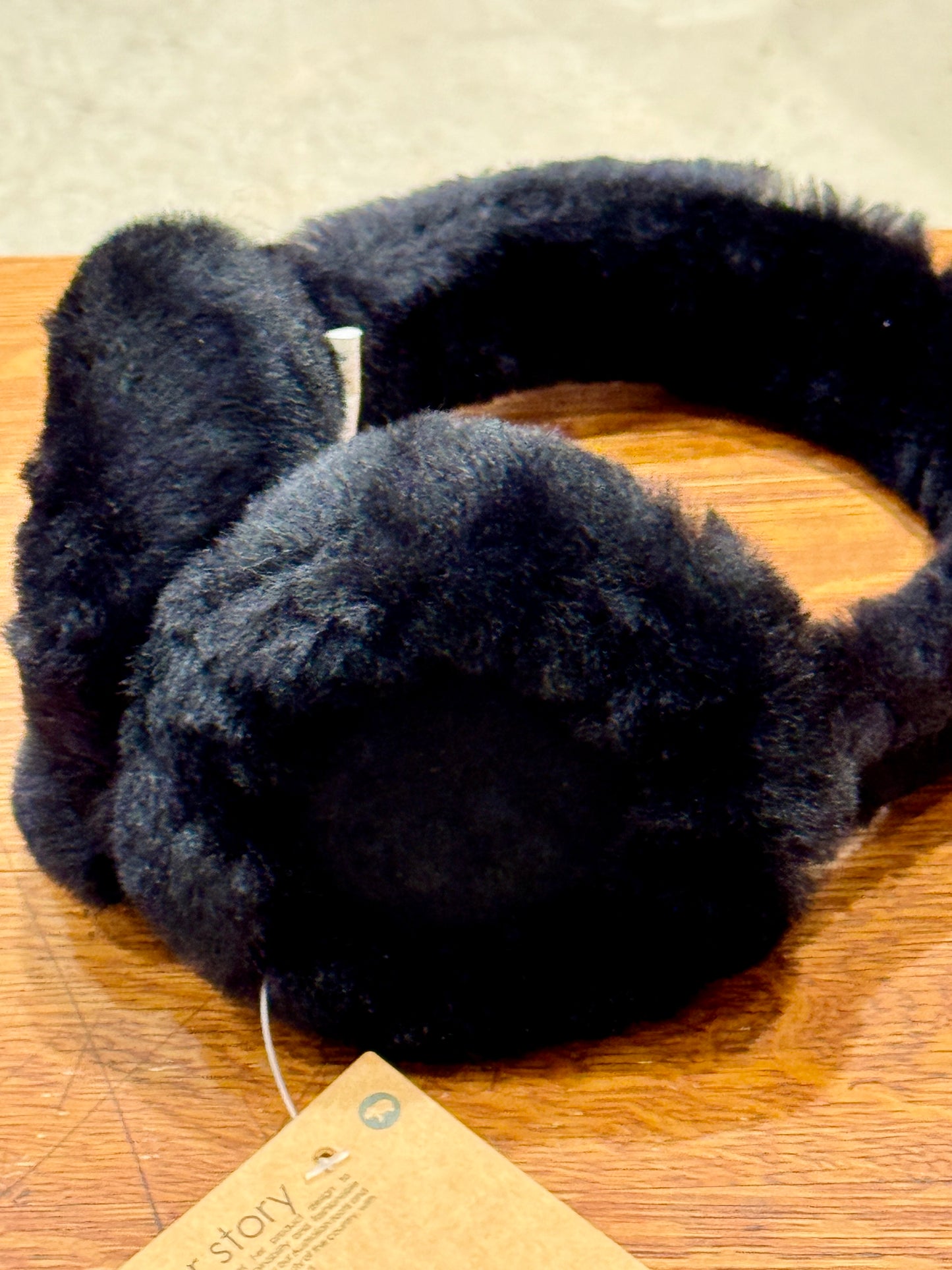 Caches oreilles Warmbat noir