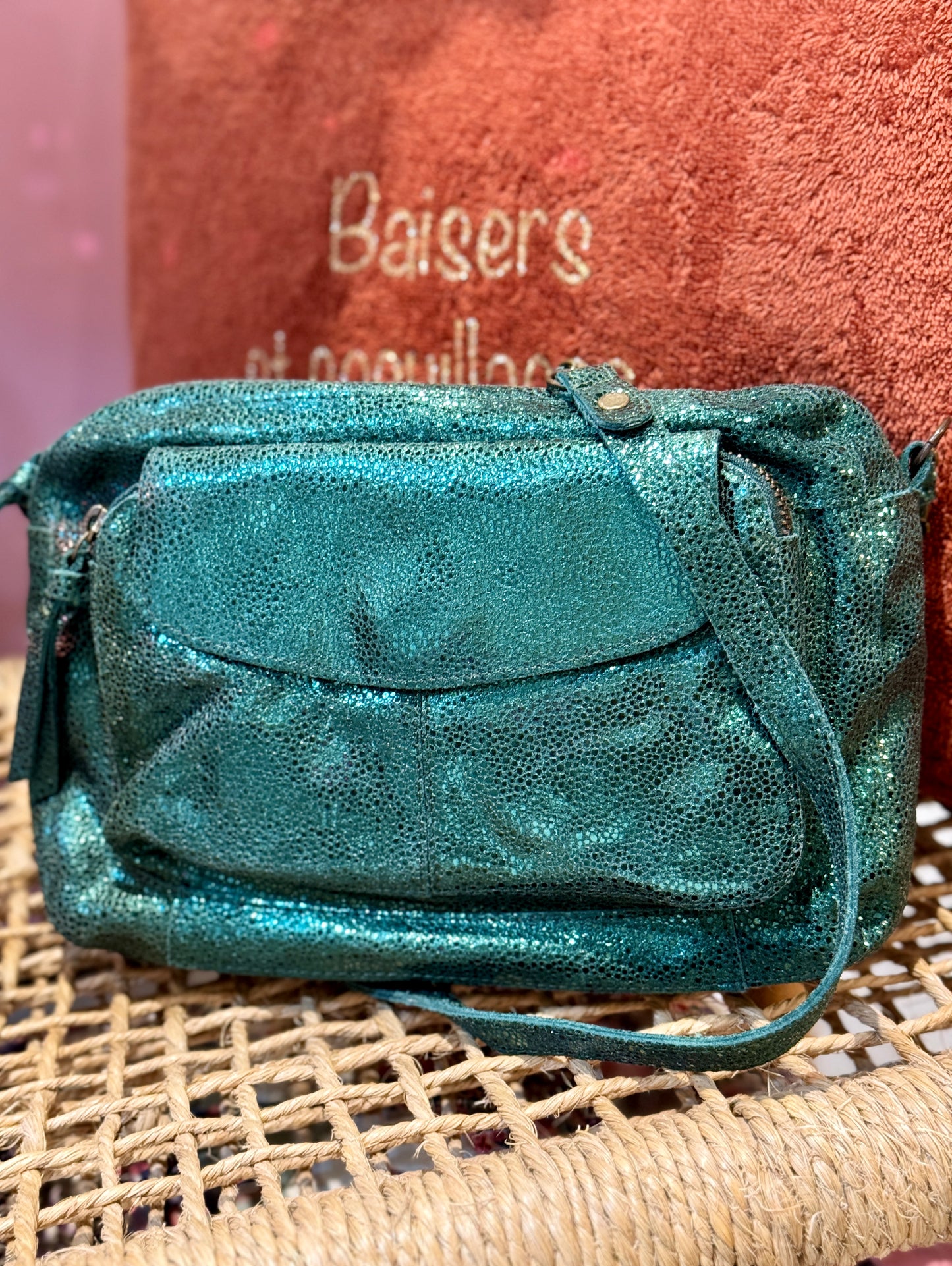 Sac Metallica vert