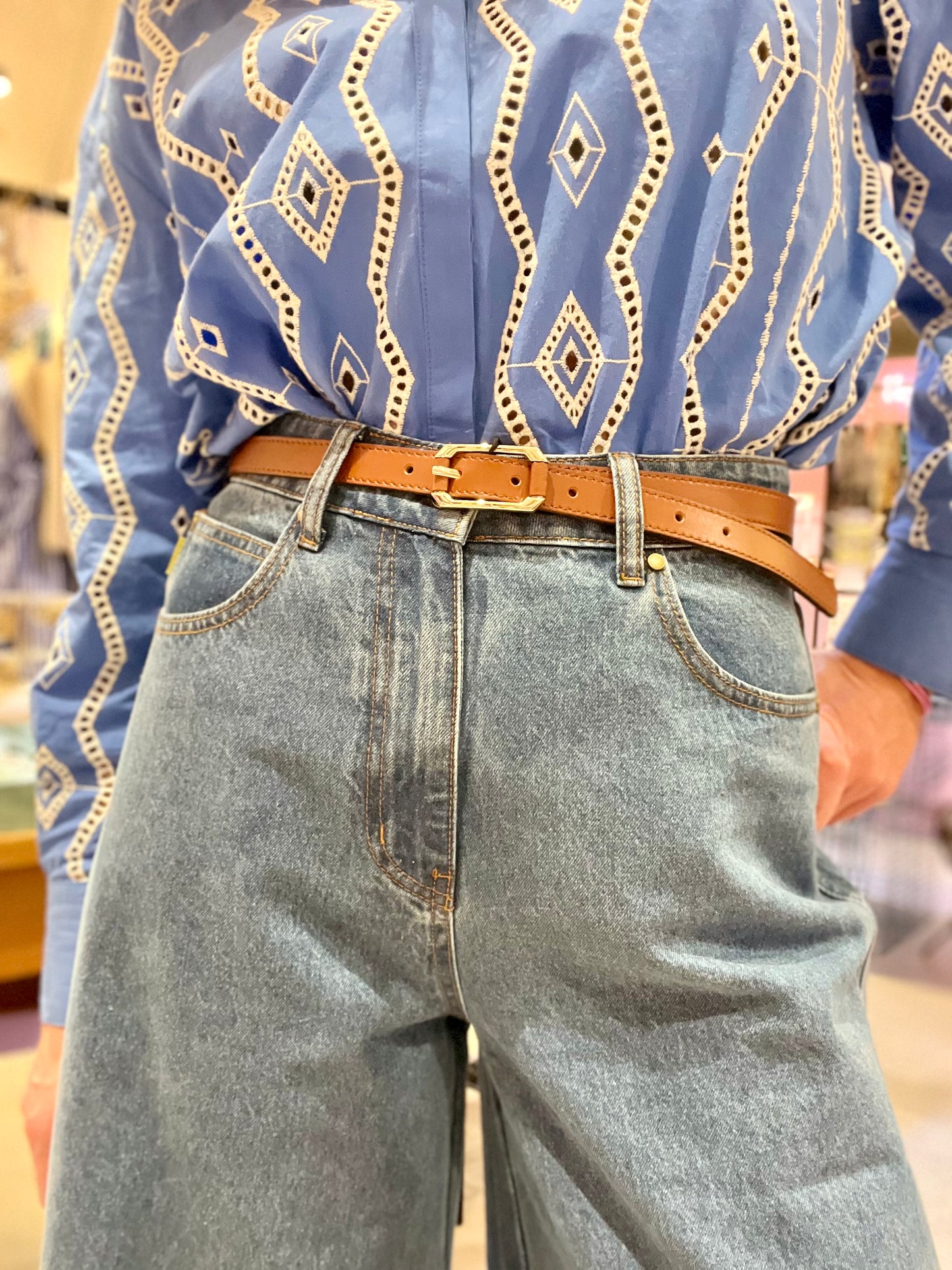 Ceinture Mucha camel
