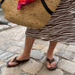 Tongs Choco cuir