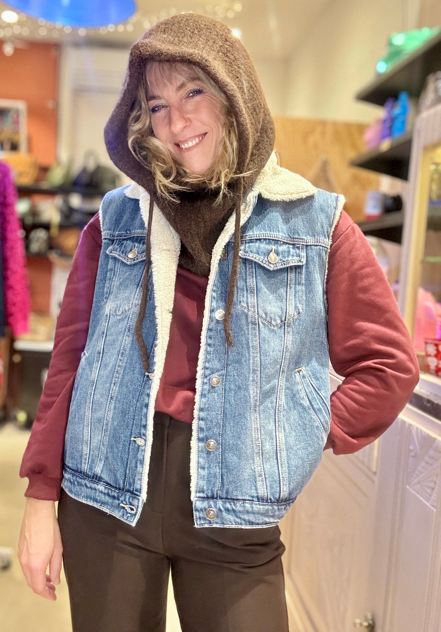 Cagoule Fous Ta Cagoule choco