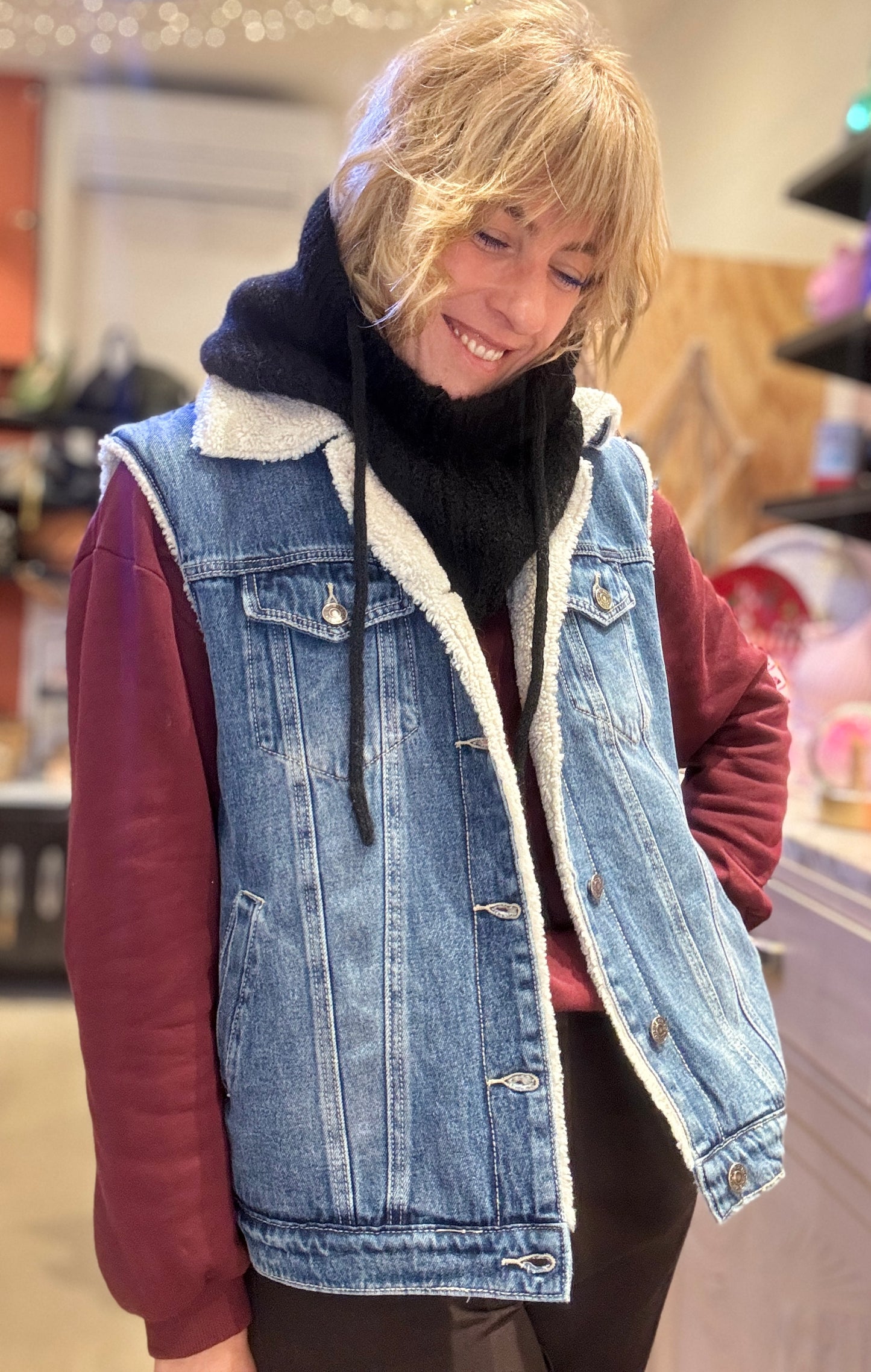 Cagoule Fous Ta Cagoule noire