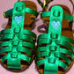 Sandales Fisherman Funky Green