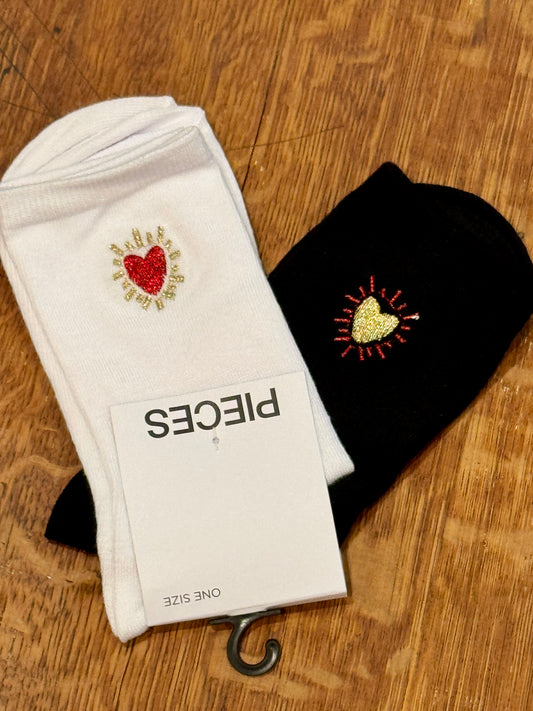 Duo chaussettes Coeur