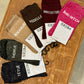 Chaussettes Paillettes mots doux !