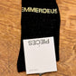 Chaussettes Paillettes mots doux !