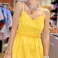 Robe Bardot jaune
