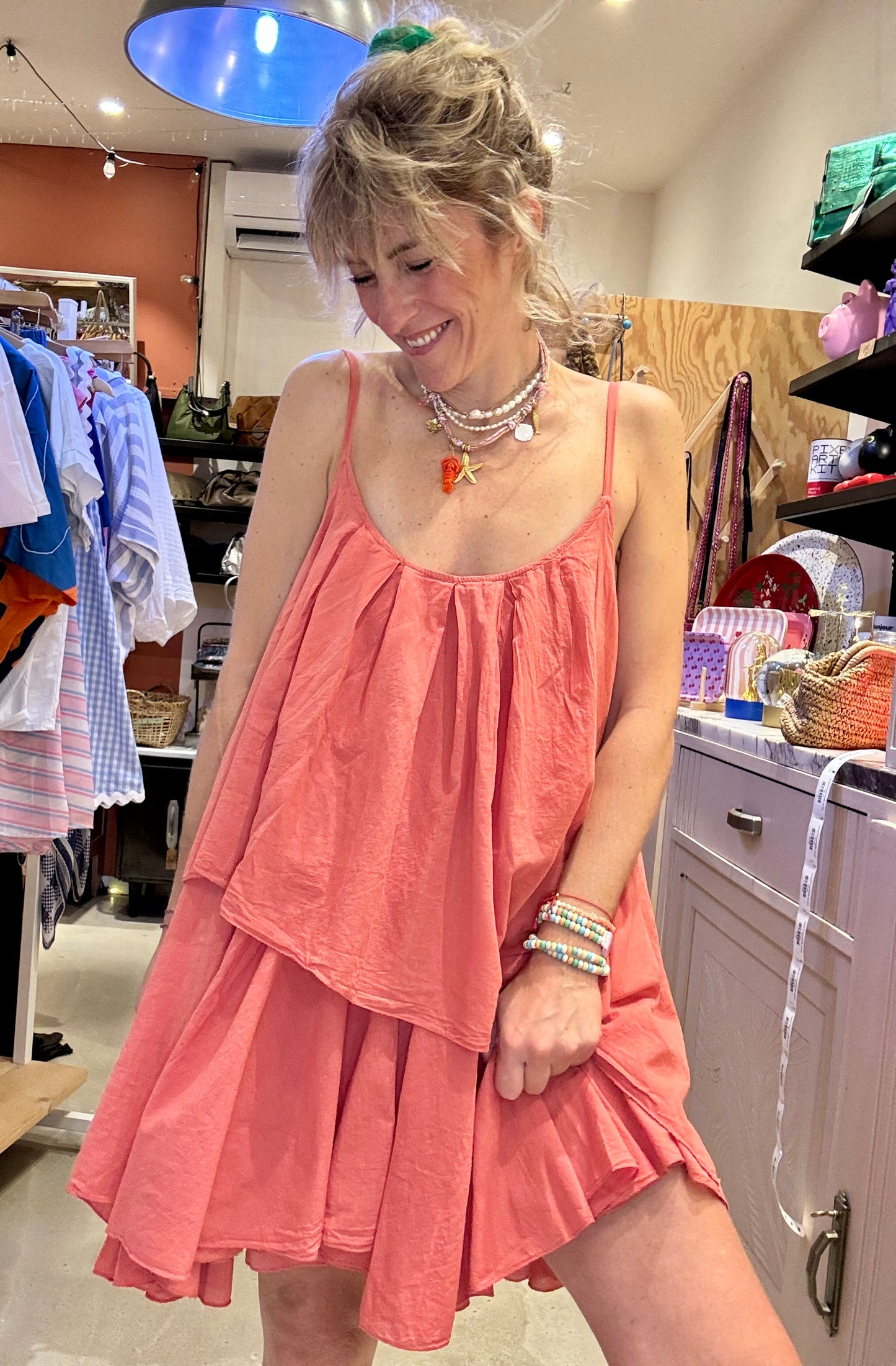 Robe Essentielle corail