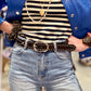Ceinture Johnny noire