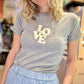 T-Shirt Love gris
