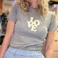 T-Shirt Love gris