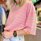 T-Shirt Punky rose