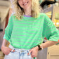 T-Shirt Punky vert