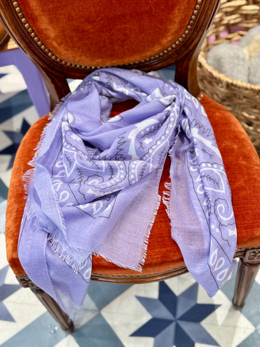 Etole Light Bandana parme