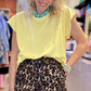 T-shirt Bubble Gum jaune