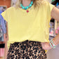 T-shirt Bubble Gum jaune