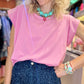 T-shirt Bubble Gum rose