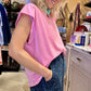 T-shirt Bubble Gum rose