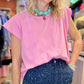 T-shirt Bubble Gum rose