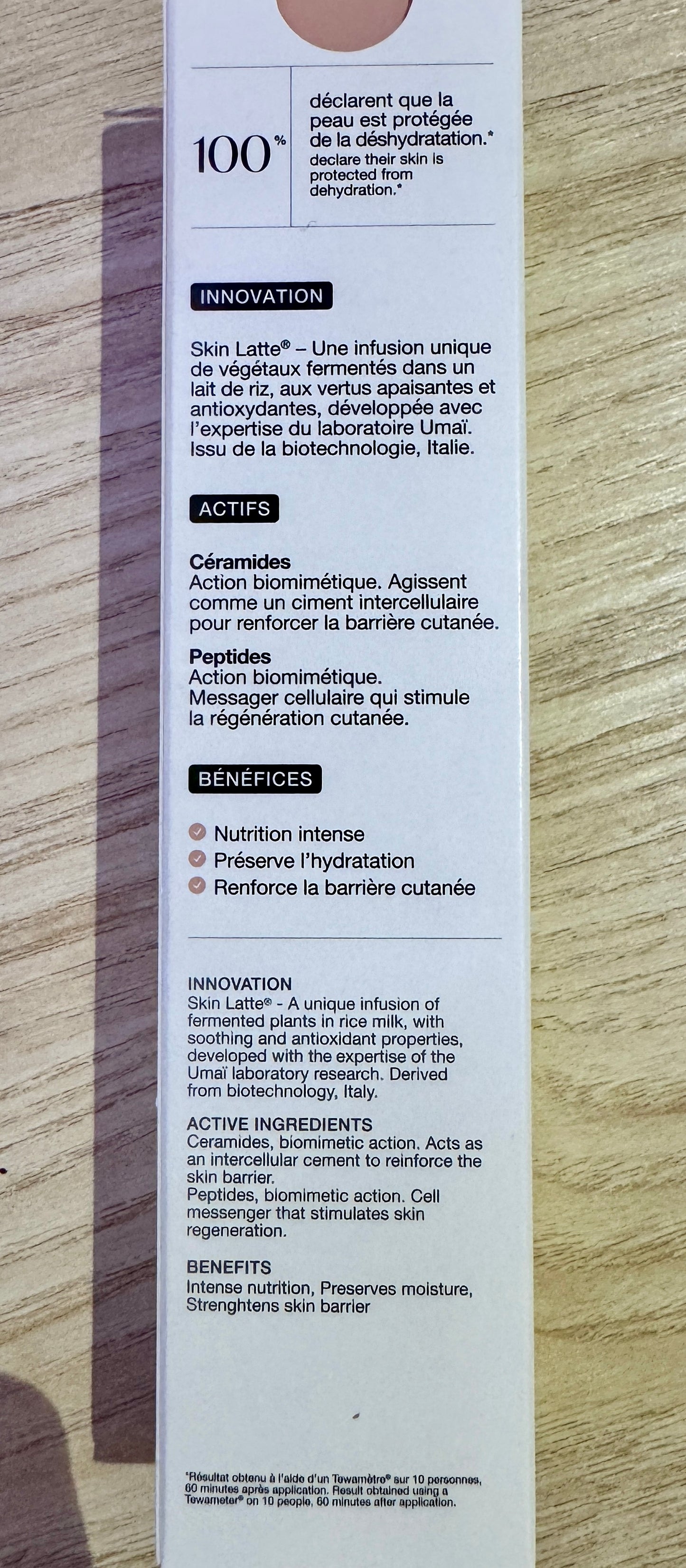 Crème infusée relipidante