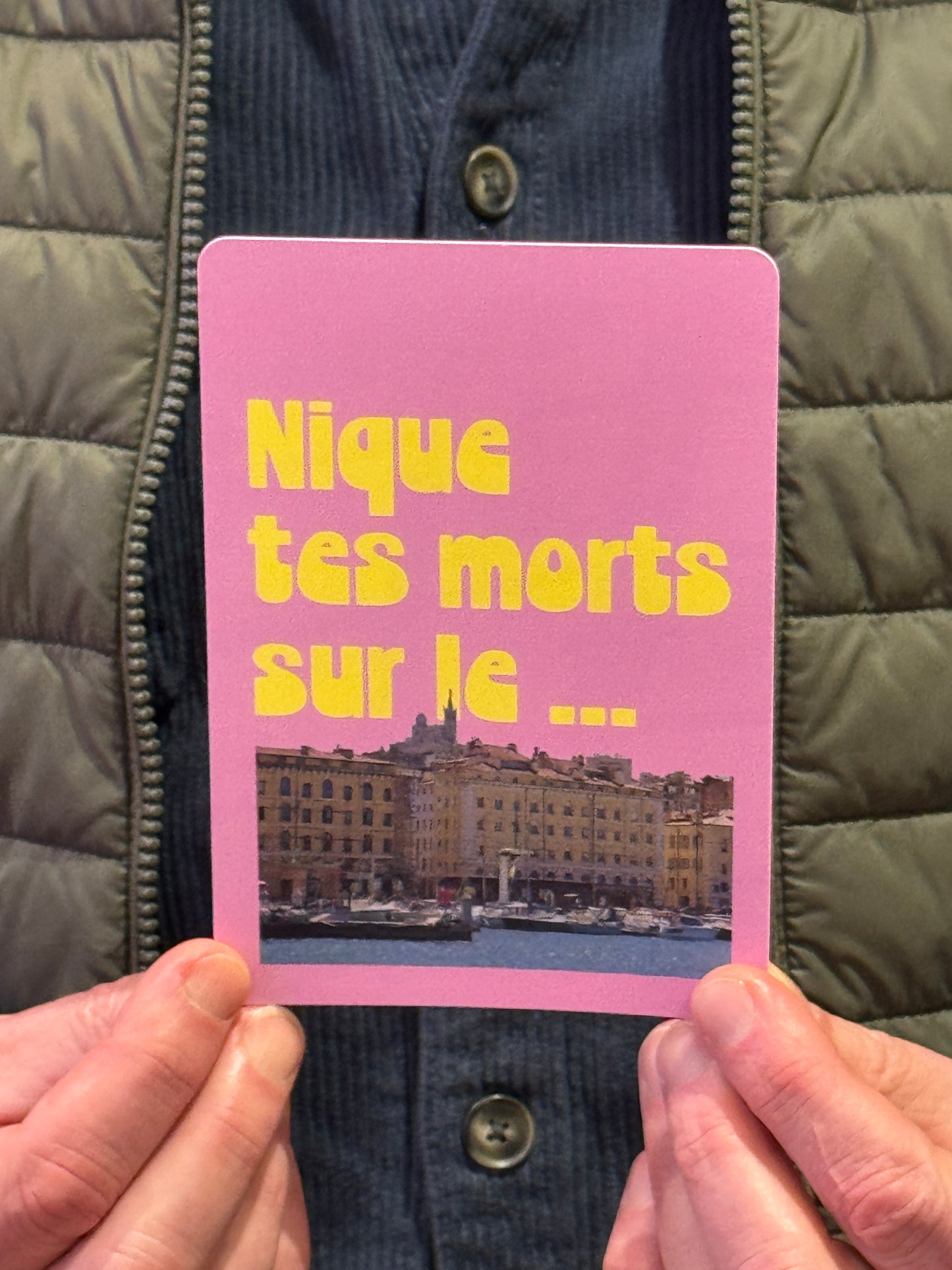 Carte Postale Nique tes morts sur le...