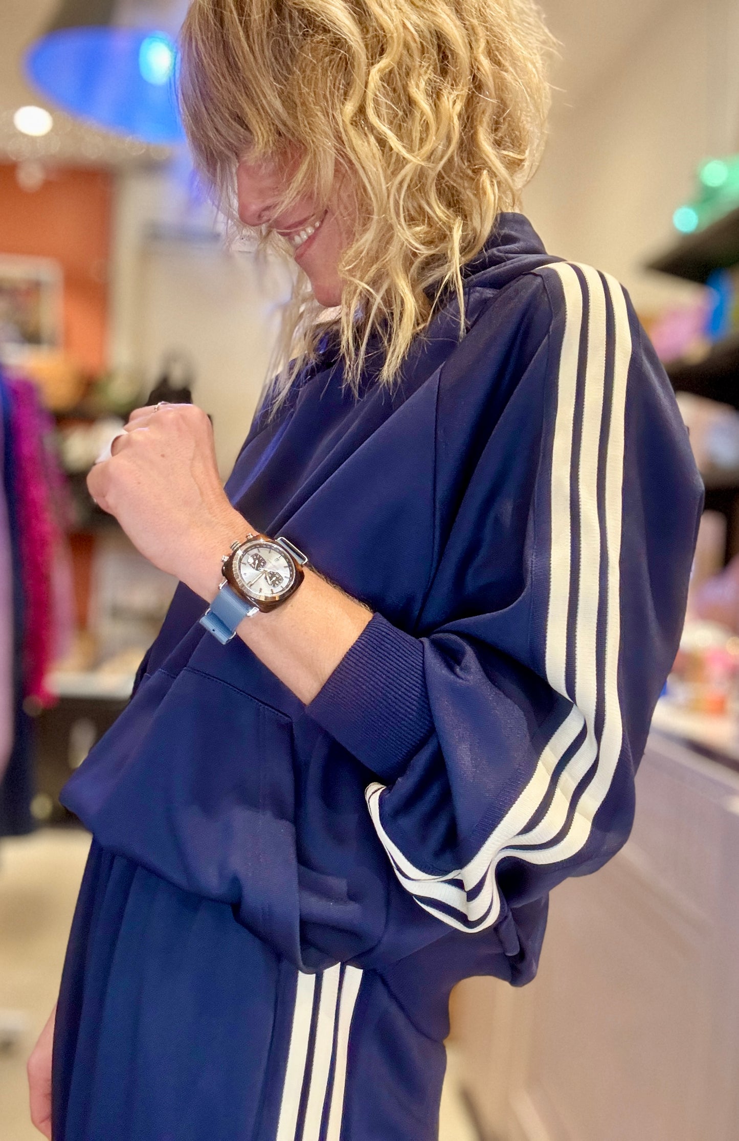 Sweat de jogging Murphy bleue