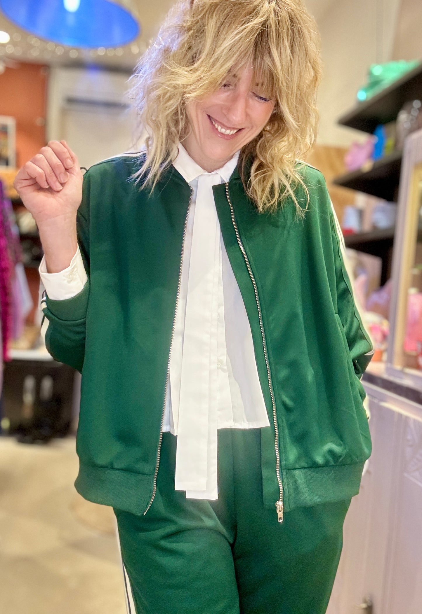 Veste de jogging Murphy verte