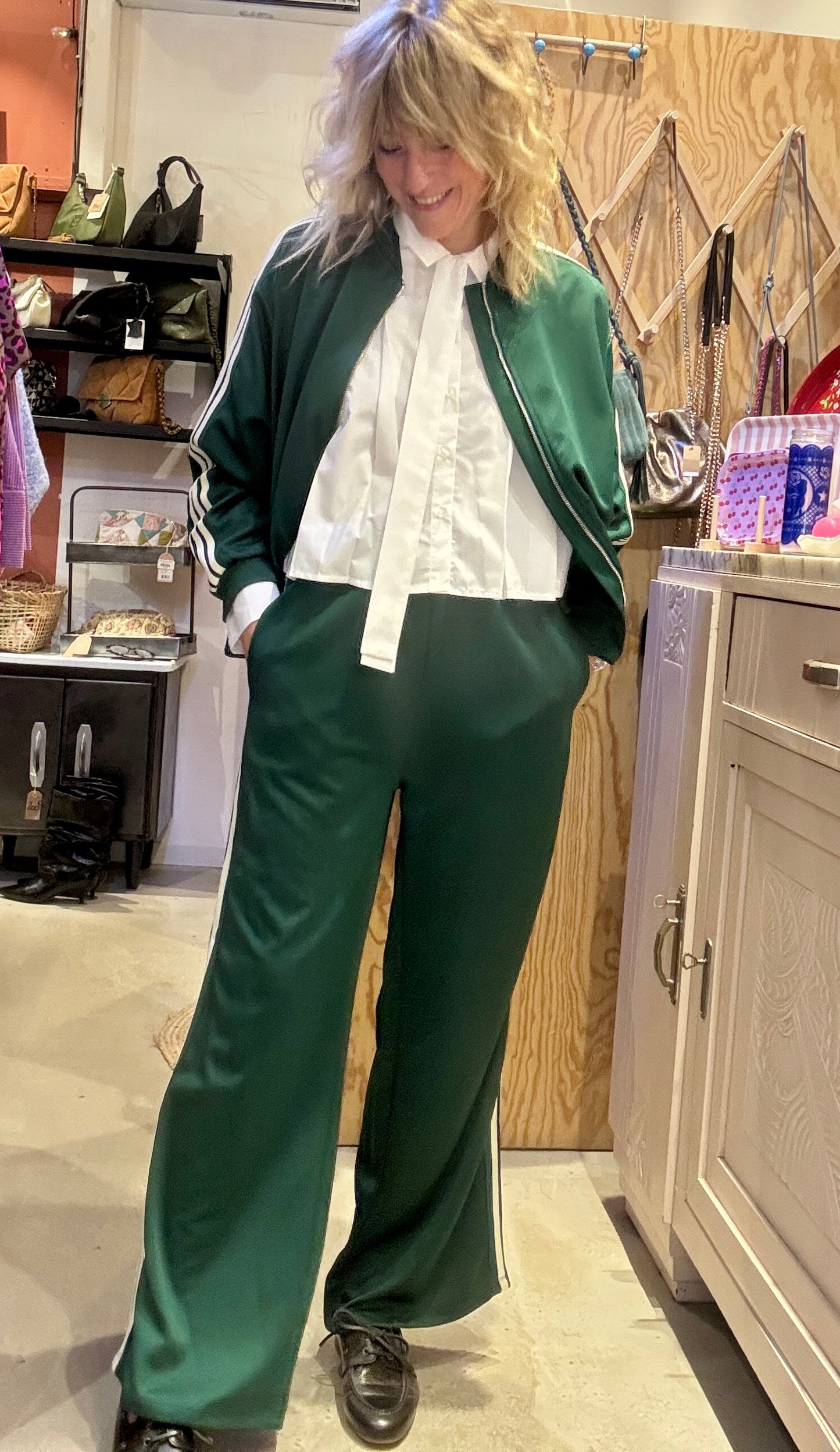 Bas de jogging Murphy vert