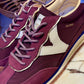 Baskets Retro bordeaux