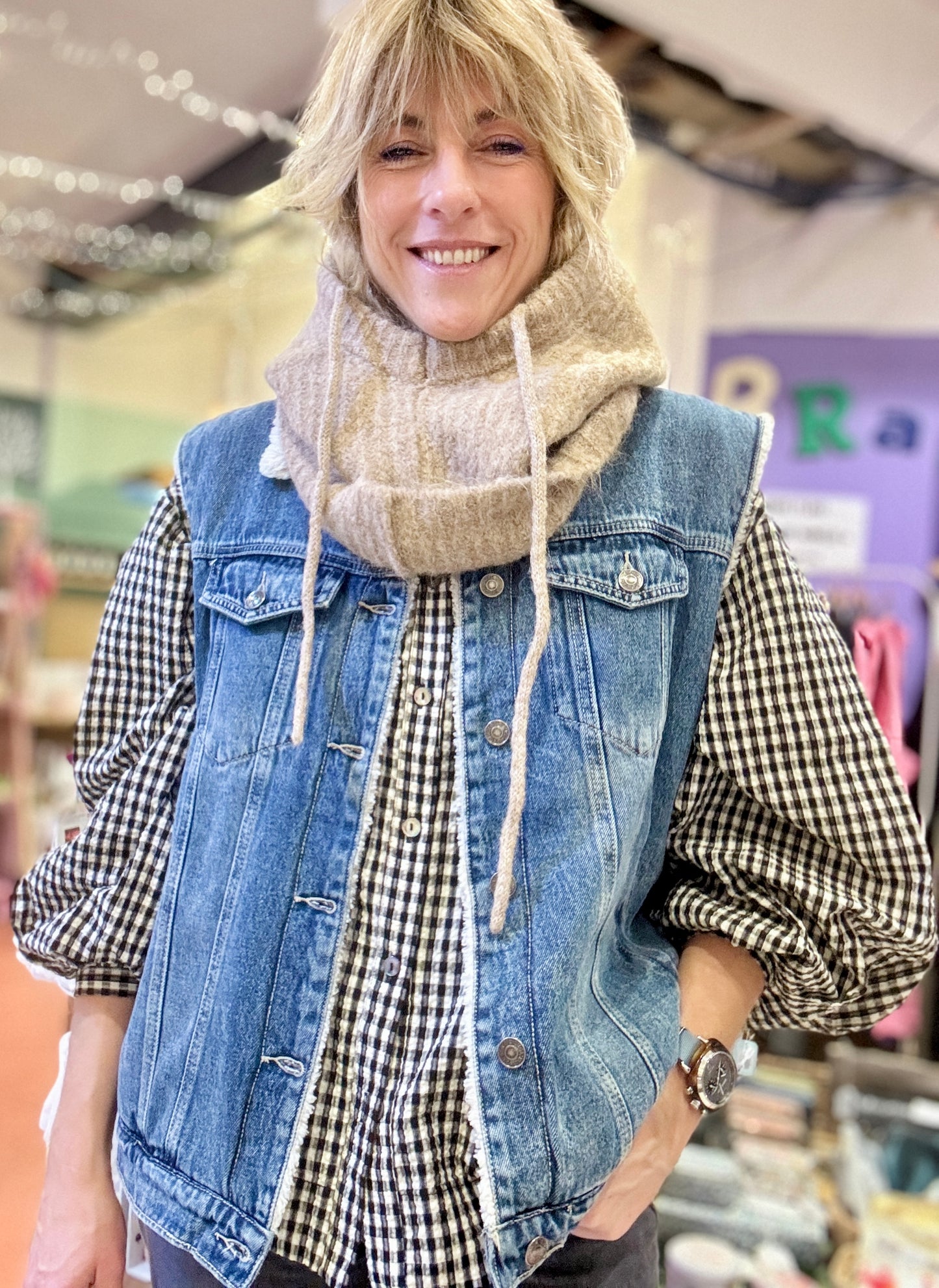 Cagoule Fous Ta Cagoule beige