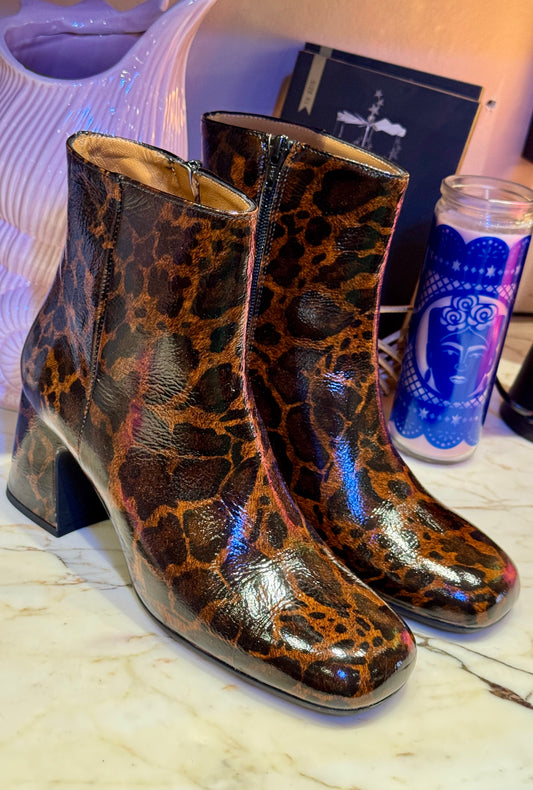 Boots Vernis Léo