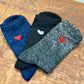 Trio de chaussettes Coeur