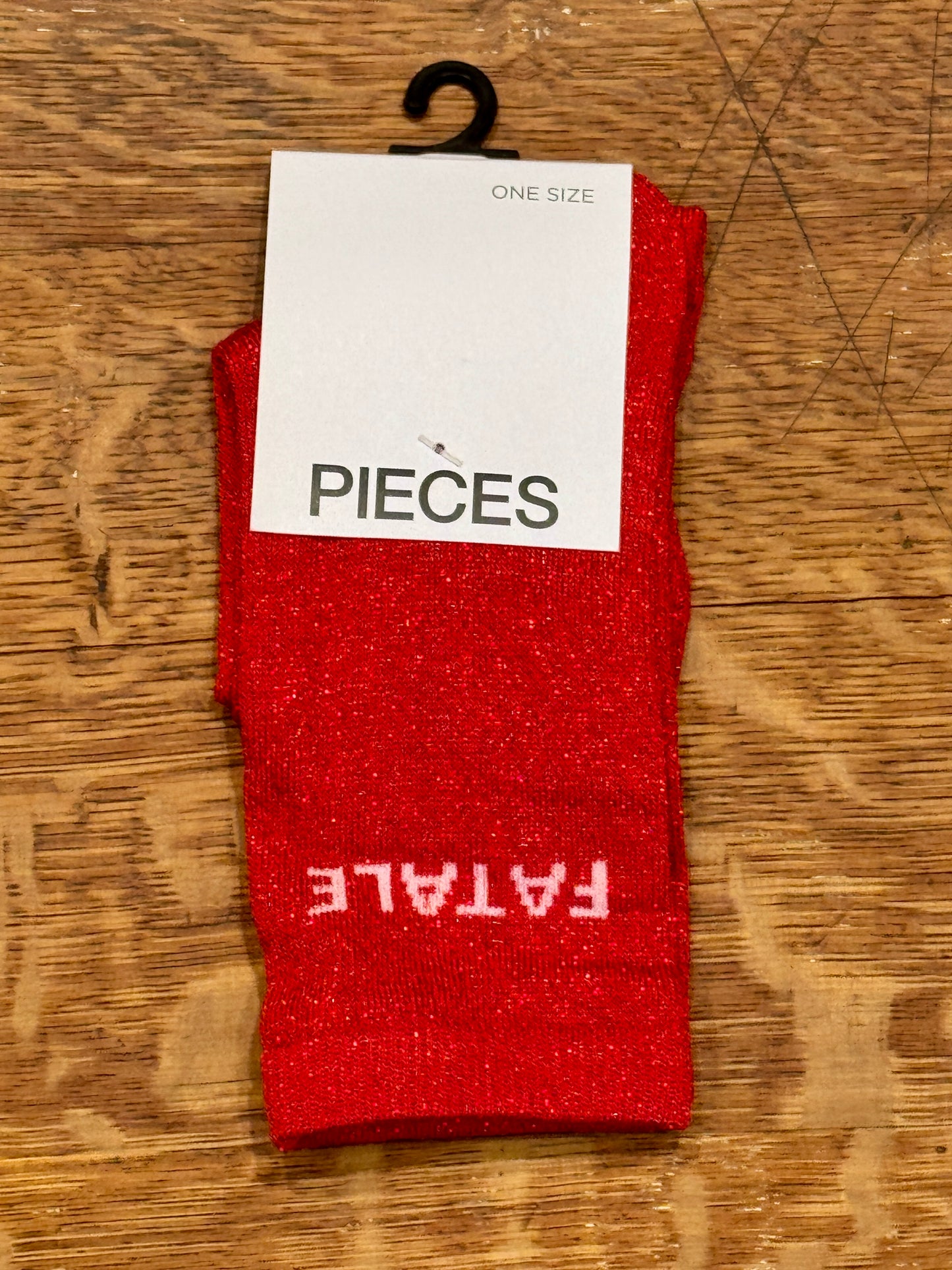 Chaussettes Paillettes mots doux !