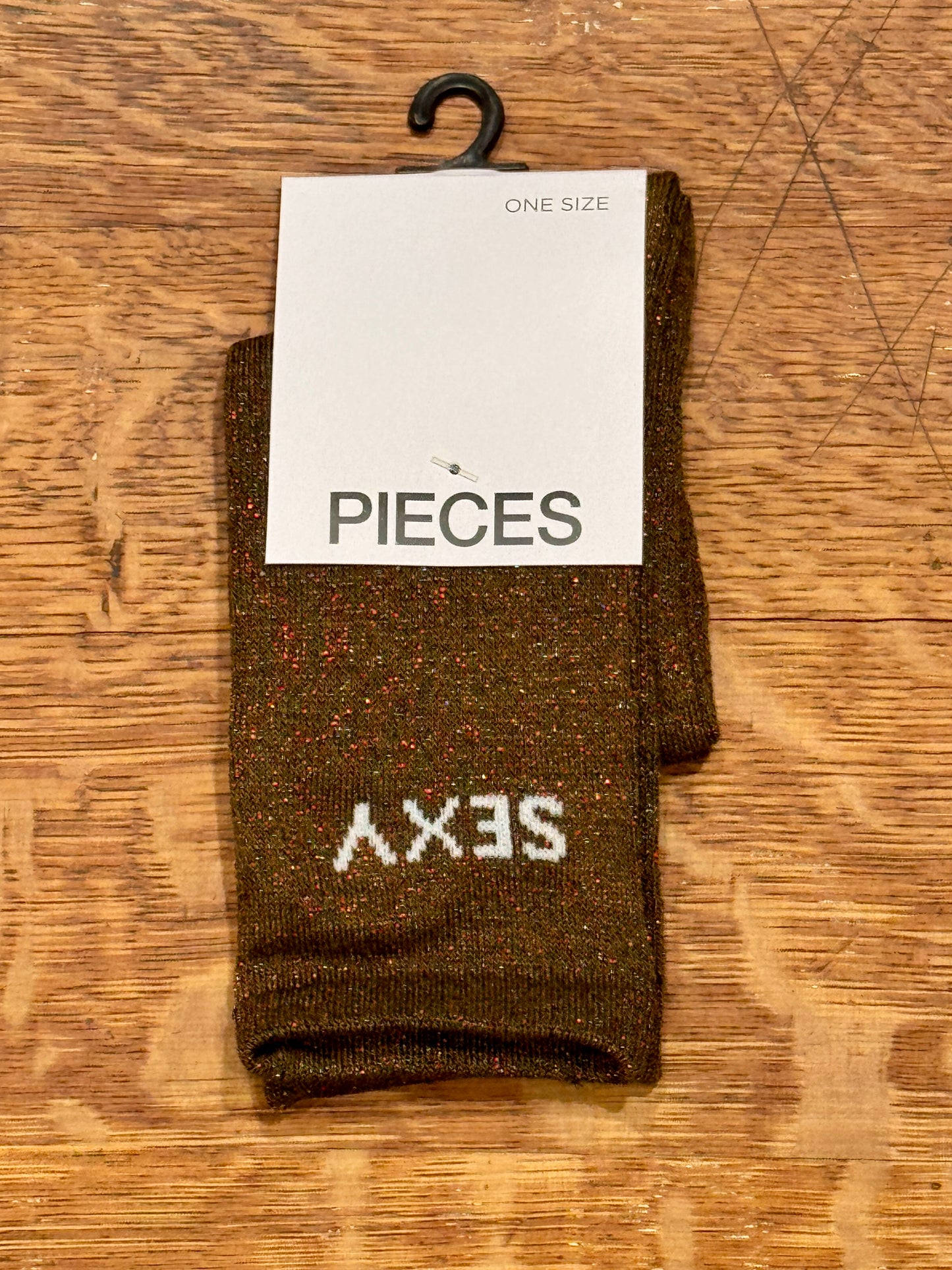 Chaussettes Paillettes mots doux !