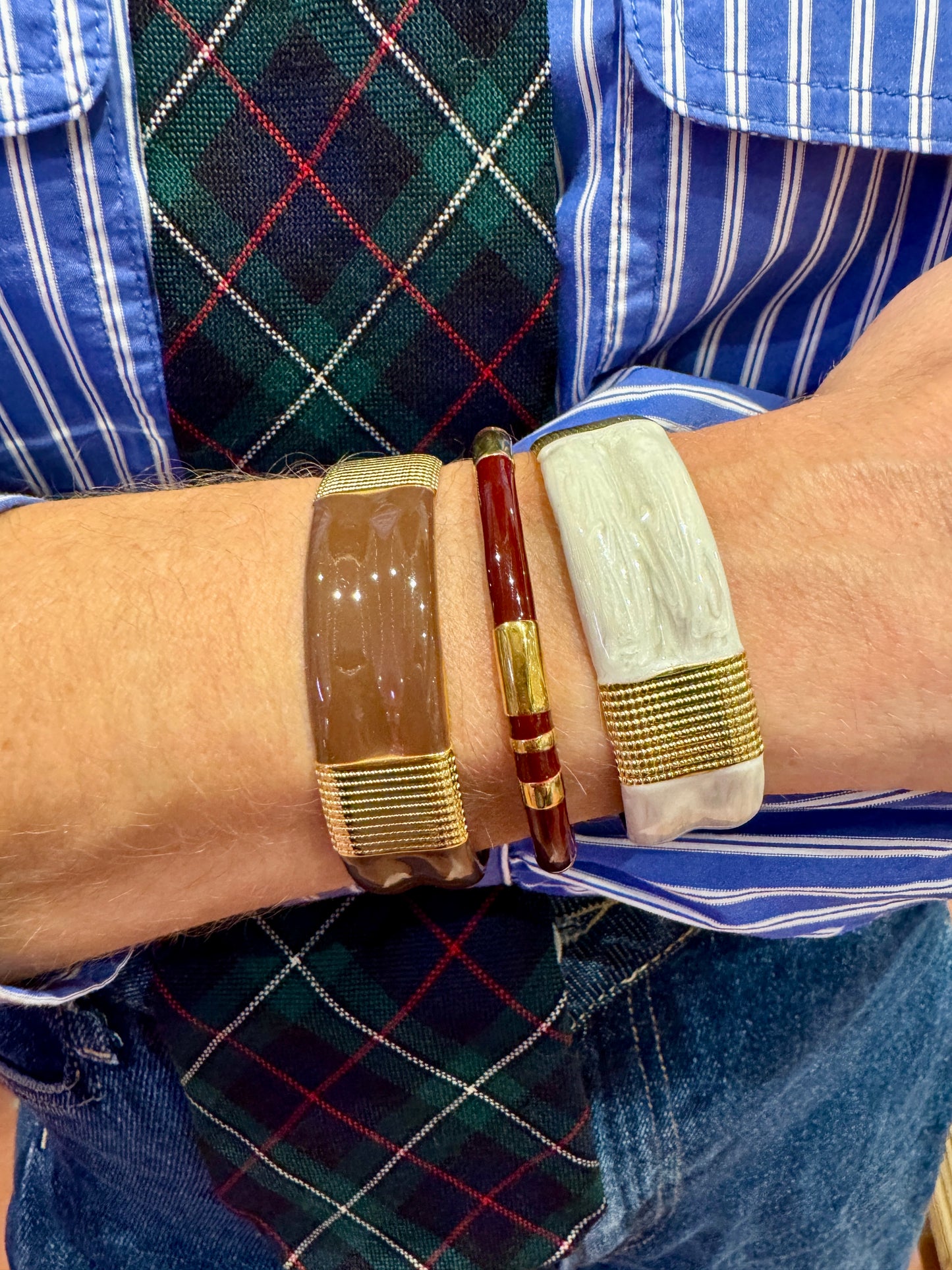 Manchette Aurélie écrue