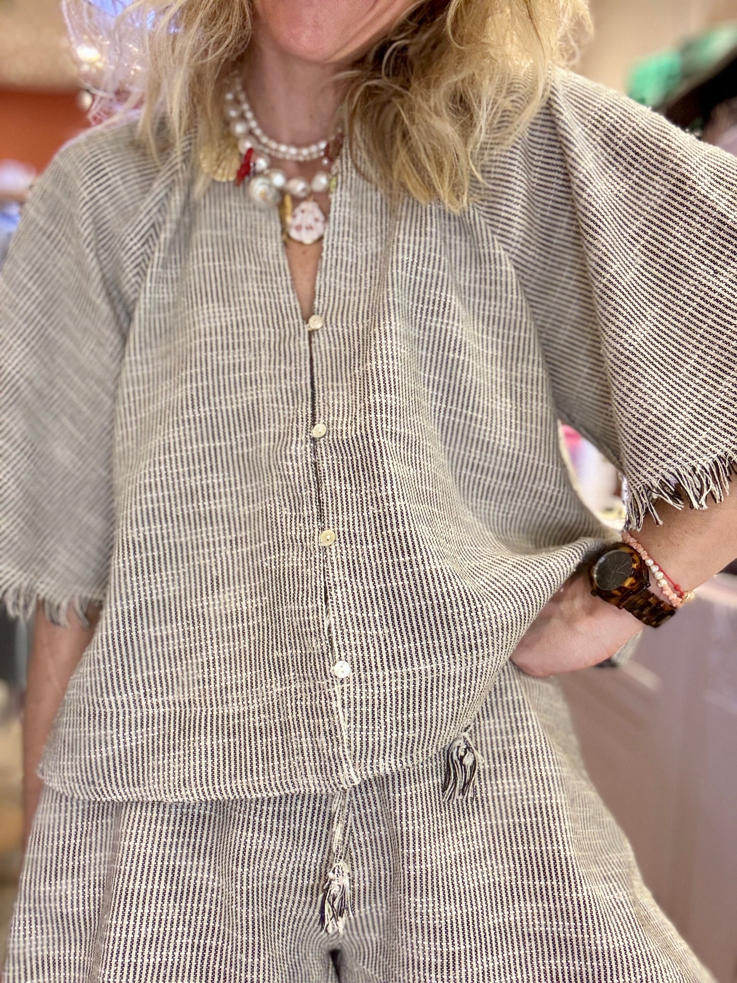 Blouse Champêtre noire