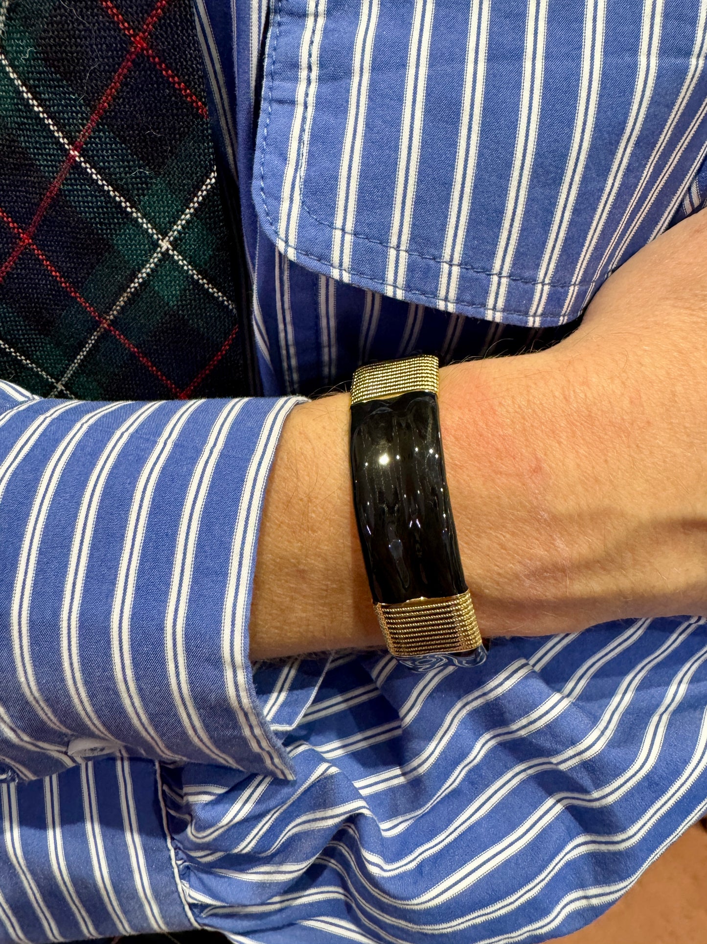 Manchette Aurélie noire