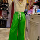 Pantalon Beckham vert