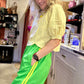 Pantalon Beckham vert