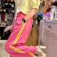 Pantalon Beckham rose
